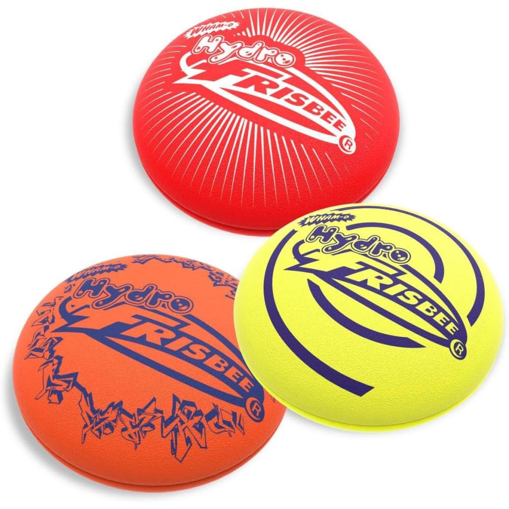 image:imageWhamO Frisbee Skipper 3 Frisbee Skipper Flying Disc3 PACK RED ORANGE GREEN