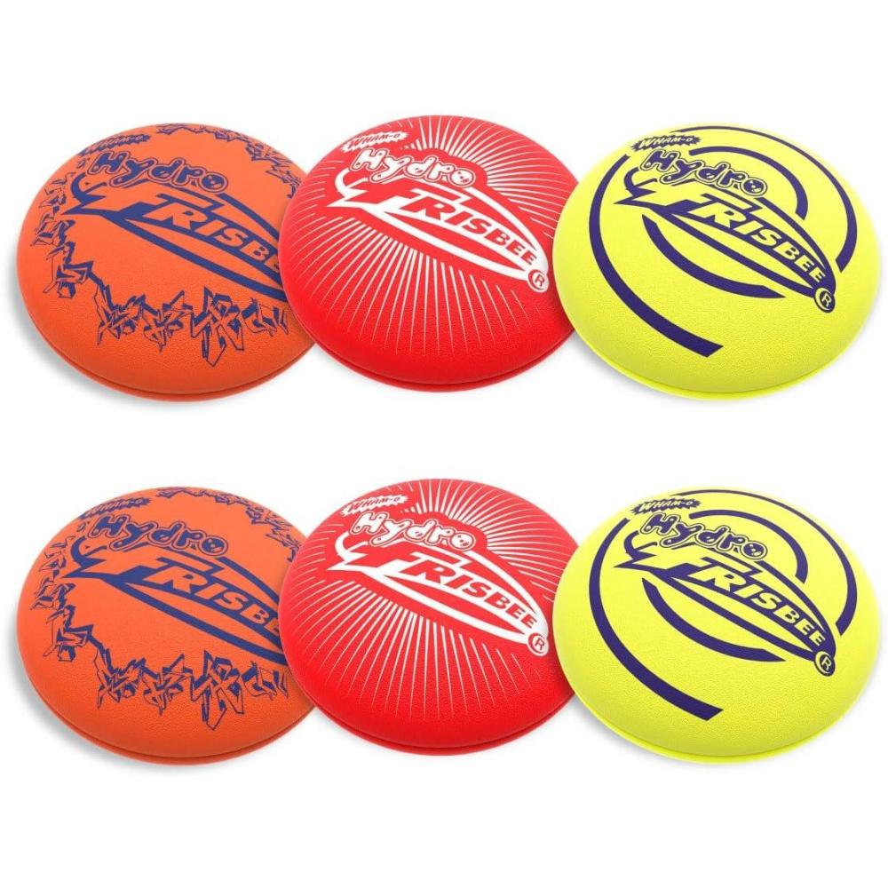 image:imageWhamO Frisbee Skipper 3 Frisbee Skipper Flying Disc6 PACK RED ORANGE GREEN