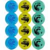 12 PACK ( GREY + GREEN + BLUE )