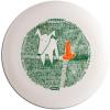 image:imageWhamO UMAX Frisbee  Quizzical Dog Design