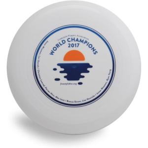 Wham-O 100 Mold FPA 2018 Design Freestyle Frisbee Sport Flying Disc(White)