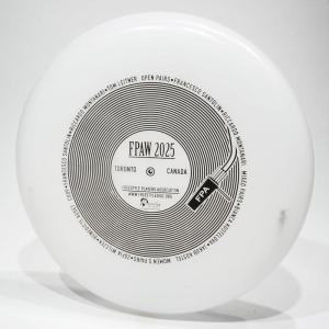 Wham-O 100 Mold FPA 2025 Logo Design Freestyle Frisbee Flying Disc(Clear)