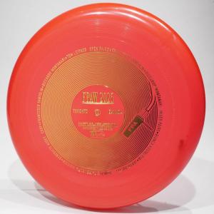 Wham-O 100 Mold FPA 2025 Logo Design Freestyle Frisbee Flying Disc(Red)